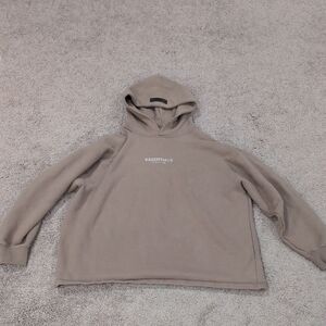 Fear‎ Of God Essentials Men's Beige Hoodie Sweater S